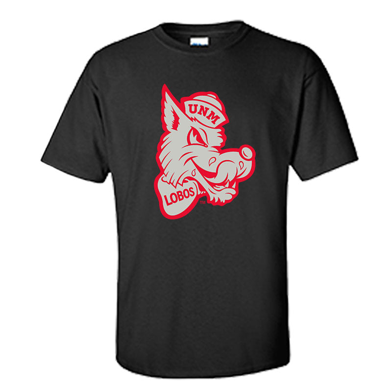 UNM Retro Louie Black T-Shirt – UNMLobos